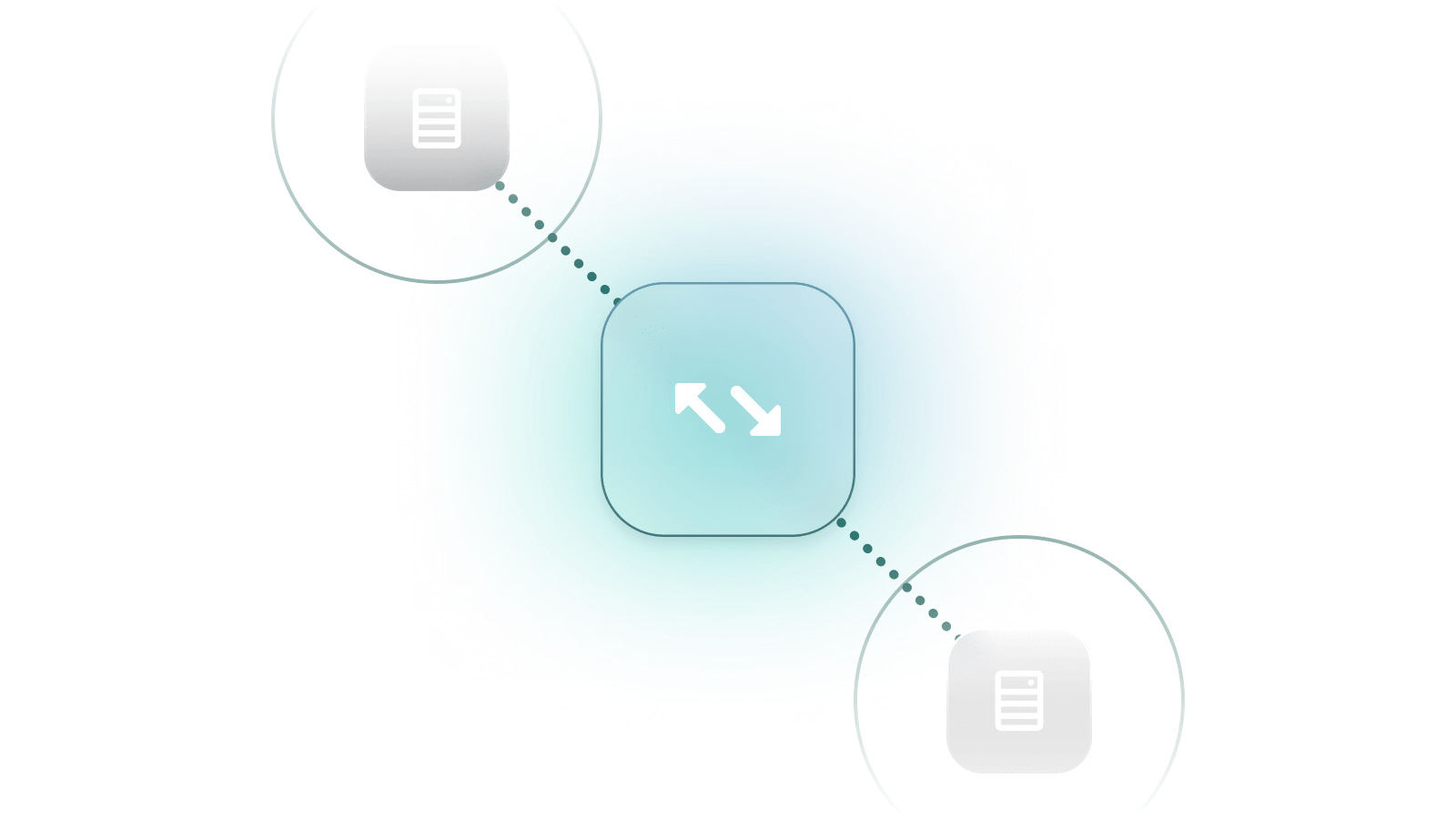 A Cross Domain Solution securing import and export of data between separate Matrix deployments