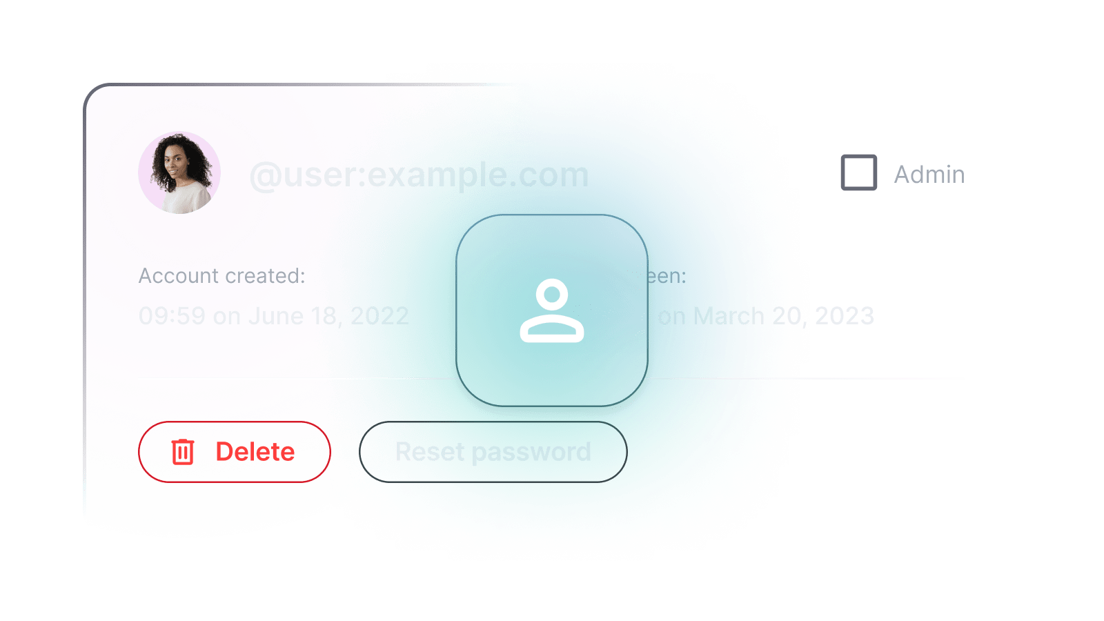 SSO and user management dashboard